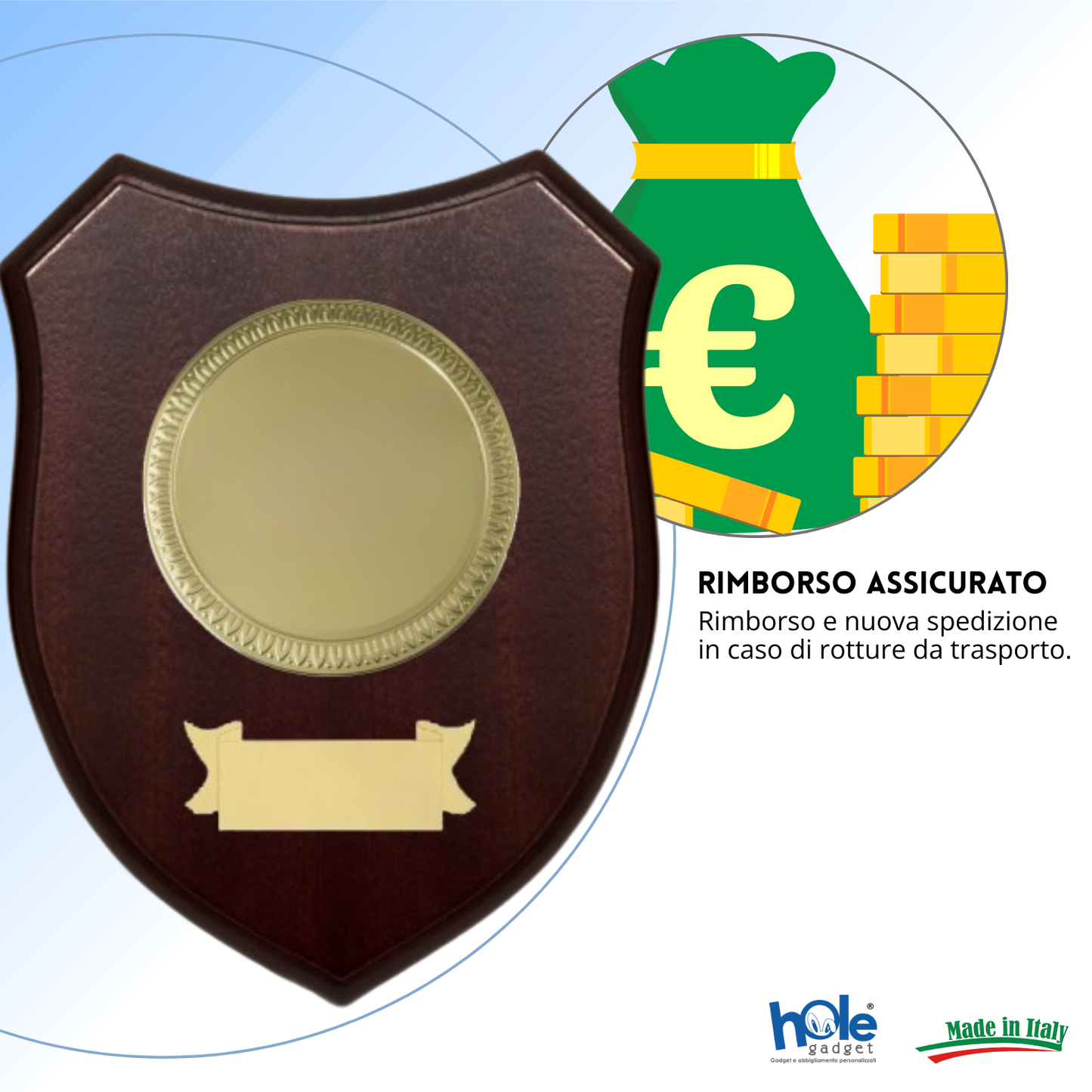 Crest in legno personalizzato | Cod. 25.625D