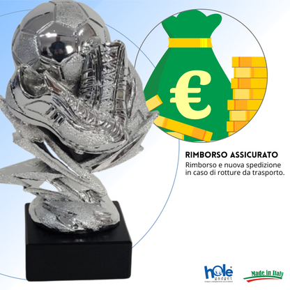 Premio calcistico personalizzato 19 cm | Cod. 14.550B
