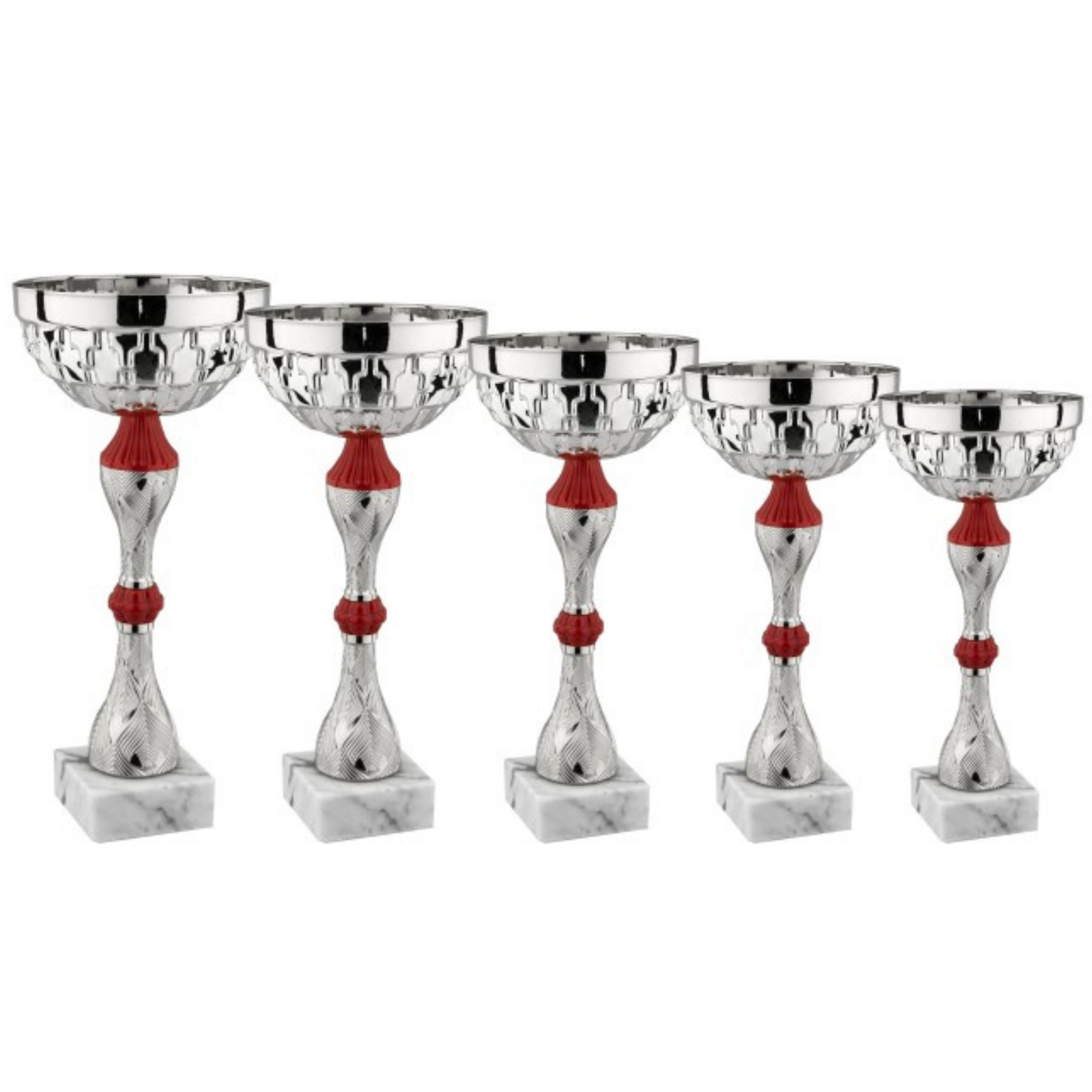 Set di 5 coppe personalizzate 33 - 30 - 28 - 25 - 22 cm | Cod. 13.249S