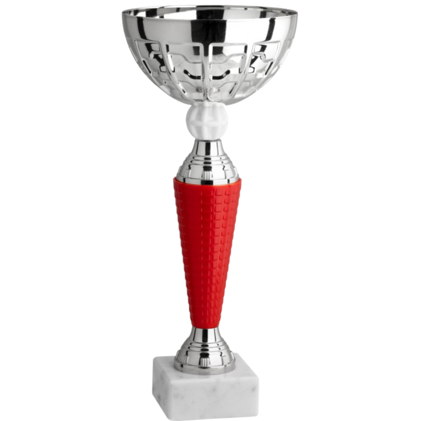 Coppa da 24 cm in metallo con base in marmo | Cod. 13.404S