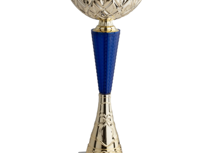 Coppa da 30 cm in metallo con base in marmo | Cod. 13.033G