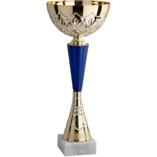 Coppa da 27 cm in metallo con base in marmo | Cod. 13.034G