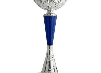 Coppa da 30 cm in metallo con base in marmo | Cod. 13.033S