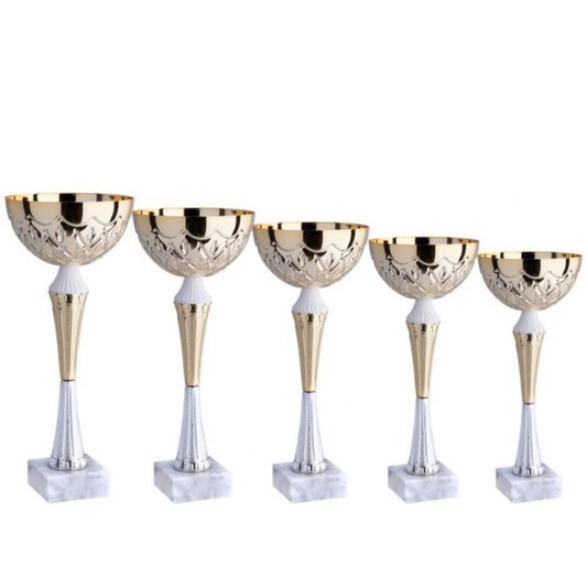 Set di 5 coppe personalizzate 35 - 33 - 3 - 27 - 25 cm | Cod. 13.049G