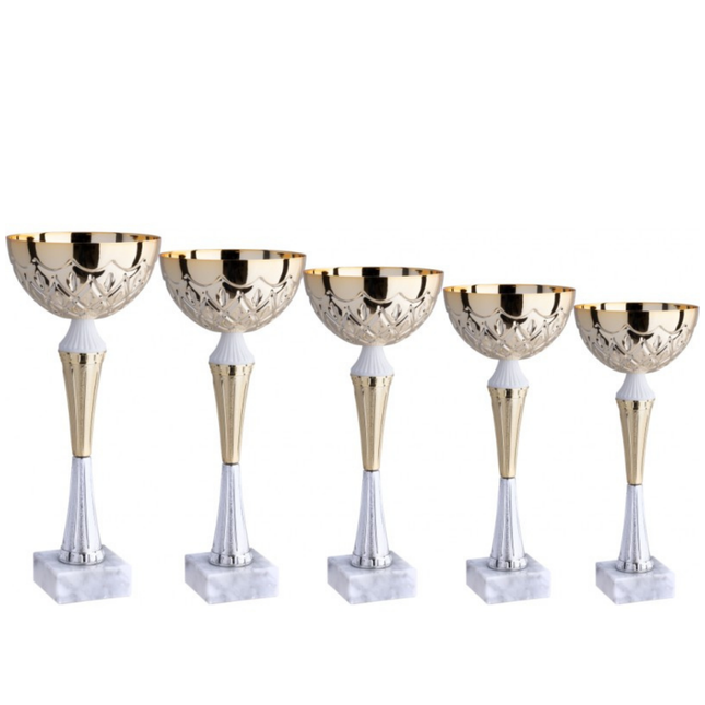 Set di 5 coppe personalizzate 35 - 33 - 3 - 27 - 25 cm | Cod. 13.049G