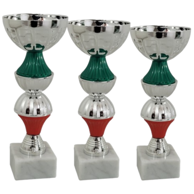 Tris di premiazioni 21 - 20 - 19 cm | Cod. 13.419S