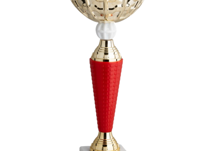 Coppa da 26 cm in metallo con base in marmo | Cod. 13.403G