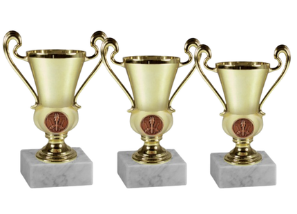 Tris di premiazioni 18 - 16 - 15 cm | Cod. 13.309