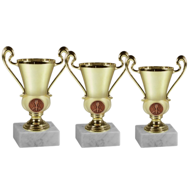 Tris di premiazioni 18 - 16 - 15 cm | Cod. 13.309