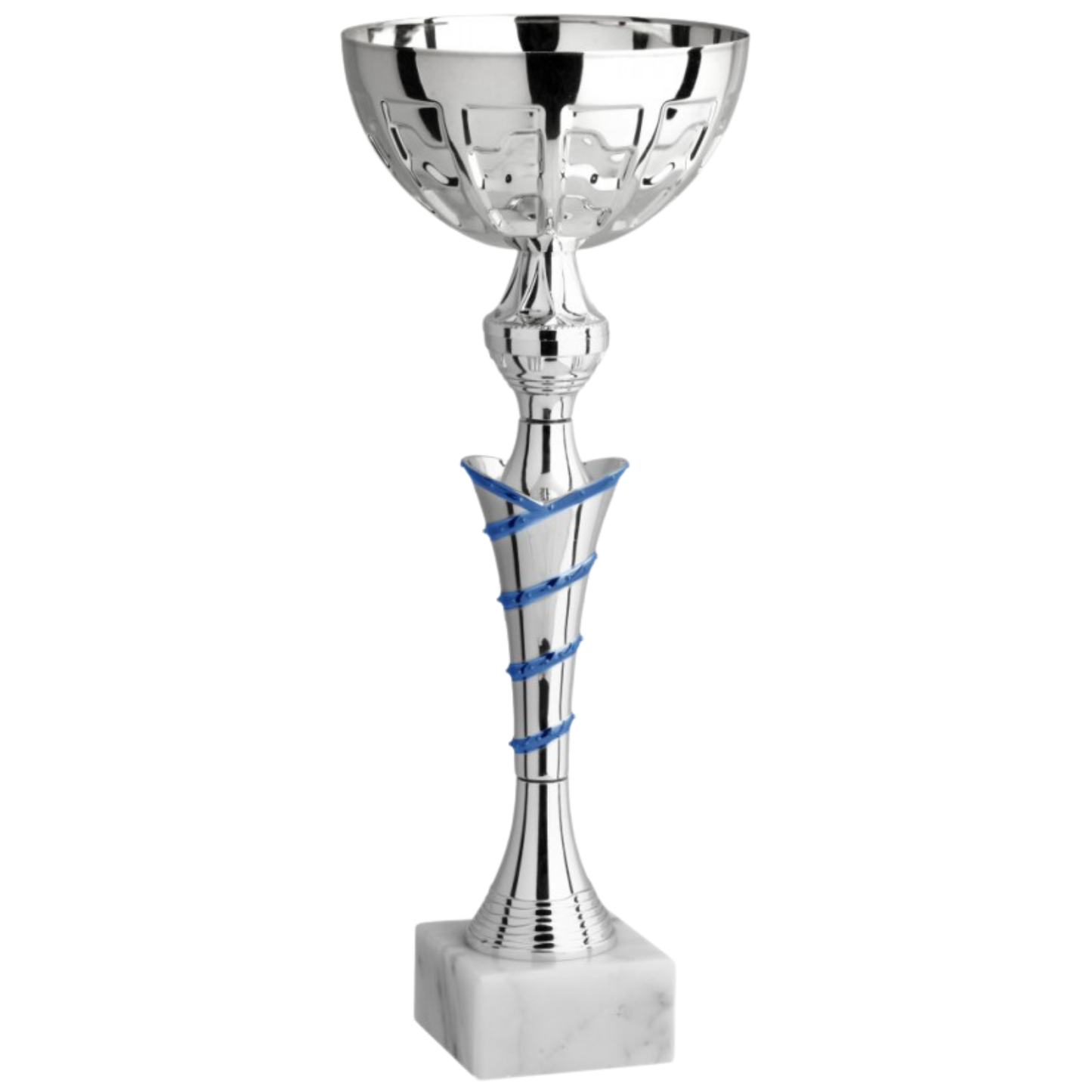 Coppa da 36 cm in metallo con base in marmo | Cod. 11.572S