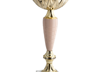 Coppa da 35 cm in metallo con base in marmo | Cod. 13.011G
