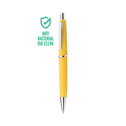 Penna a scatto stock da 100 pz colore GIALLO | Cod. PD346