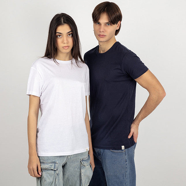 T-shirt adulto cotone biologico pettinato personalizzabile – WHITE ORGANIC NK161