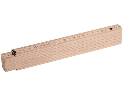 Doppio metro personalizzato in legno premium cm 23,5x3,2 ca - Wood Met