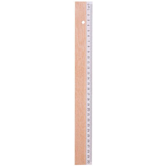 Righello personalizzato piatto in legno - WoodY