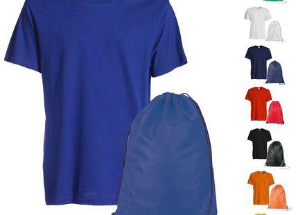 Kit risparmio personalizzato T-shirt + Sacca