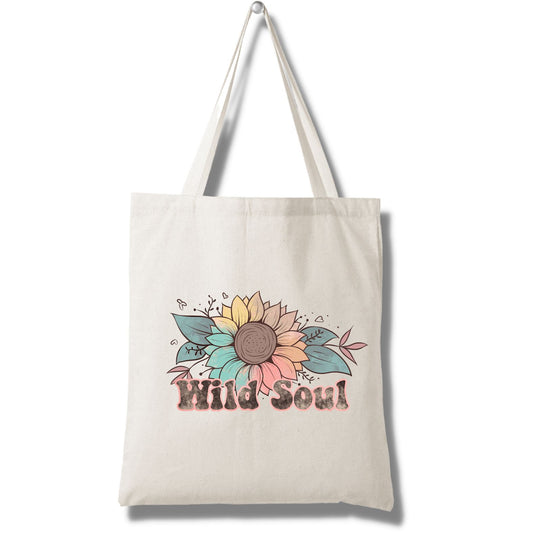 Shopping bag aesthetic 100% cotone naturale | Mod. Wild soul