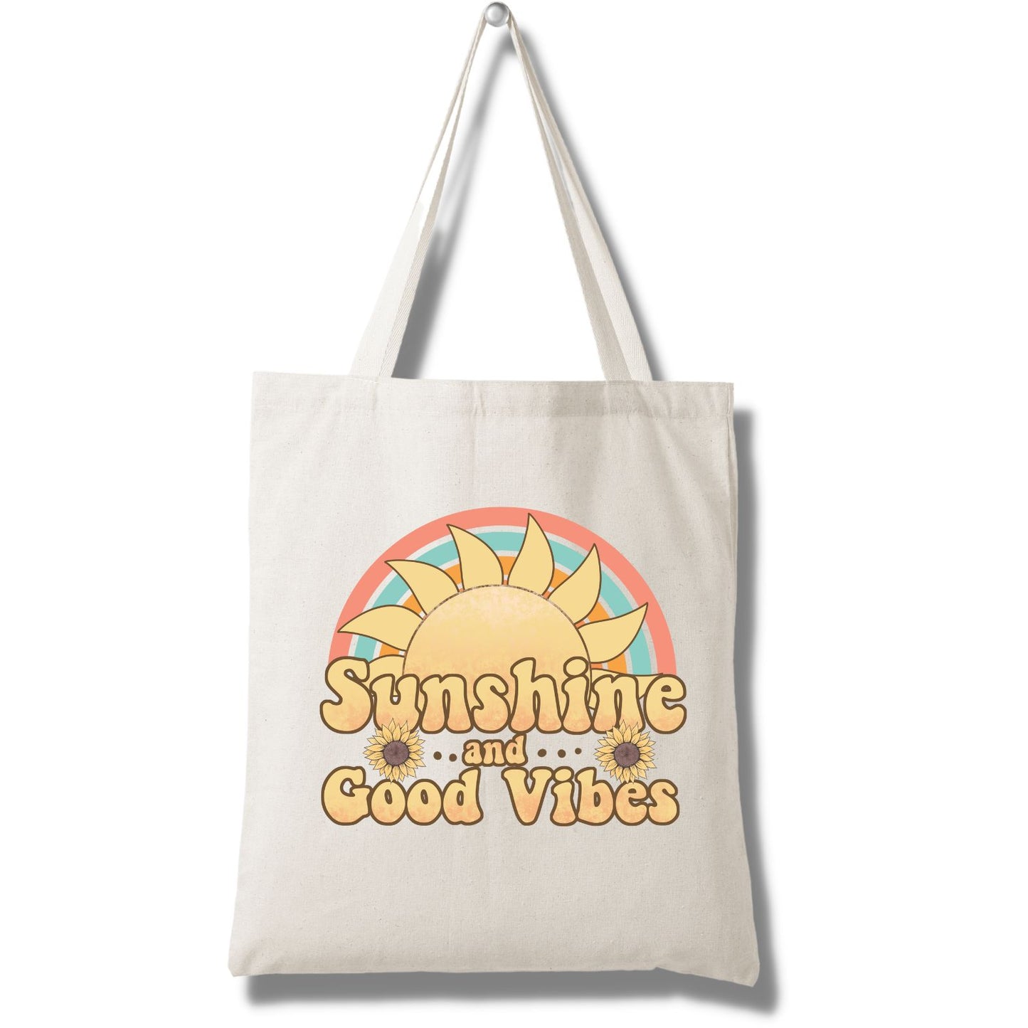 Shopping bag aesthetic 100% cotone naturale | Mod. Sunshine