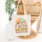 Shopping bag aesthetic 100% cotone naturale | Mod. Faith