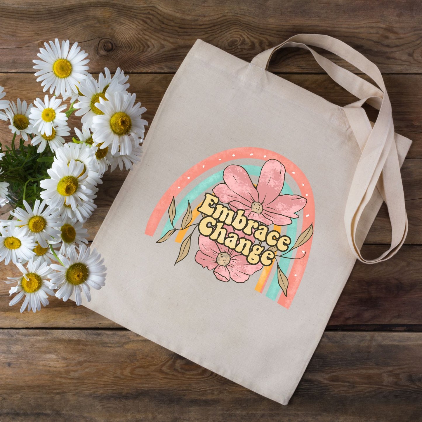 Shopping bag aesthetic 100% cotone naturale | Mod. Embrace