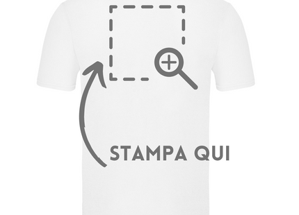 Polo personalizzate unisex con tricolore italiano | Cod. BS200