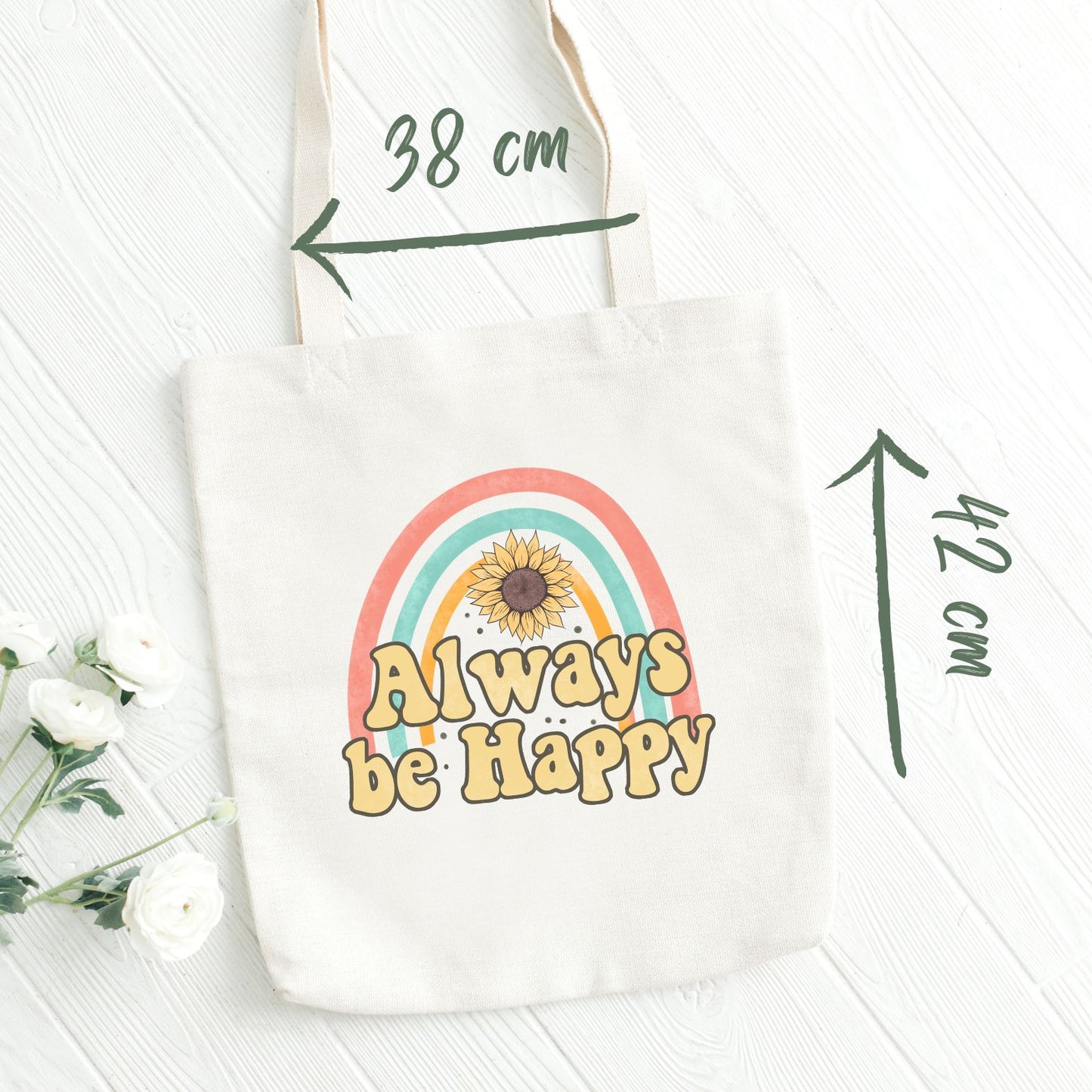 Shopping bag aesthetic 100% cotone naturale | Mod. Always