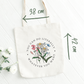 Shopping bag aesthetic 100% cotone naturale | Mod. Flower 5