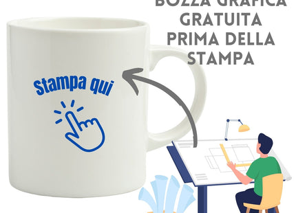 Tazze in ceramica personalizzate | Cod. PC446