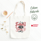 Shopping bag aesthetic 100% cotone naturale | Mod. Falling for you