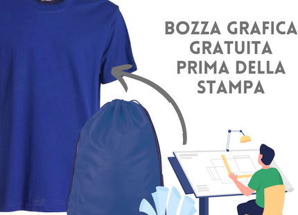 Kit risparmio personalizzato T-shirt + Sacca