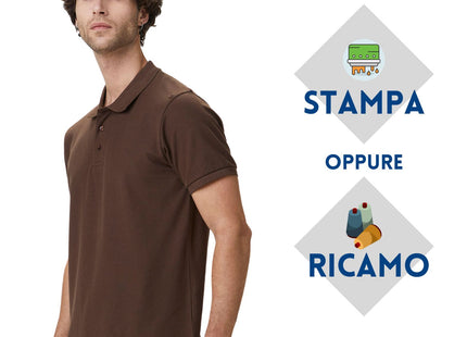 Polo personalizzate marchio BS | Cod. BS201