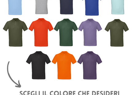 Polo personalizzate unisex