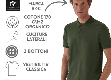 Polo personalizzate unisex