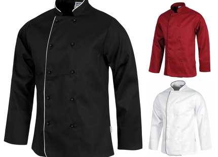 Casacca cuoco con ricamo