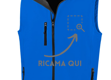 Gilet smanicato da lavoro personalizzato