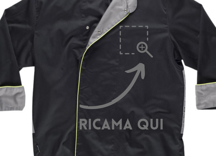 Giacca chef personalizzata con ricamo | Cod. B9240