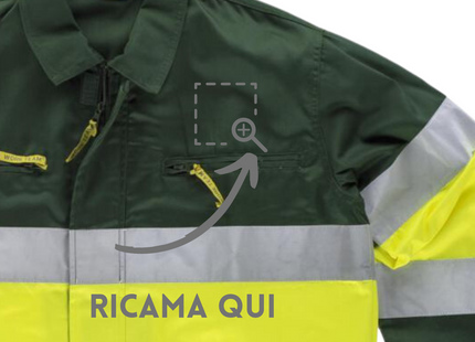 Giacca da lavoro ad alta visibilità personalizzata