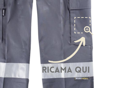 Pantaloni personalizzati alta visibilità