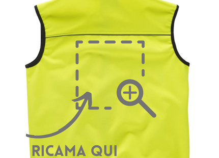 Gilet alta visibilità personalizzato