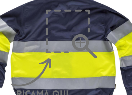 Giacca da lavoro ad alta visibilità personalizzata
