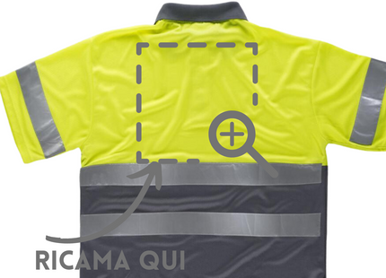 Polo personalizzate da lavoro con ricamo