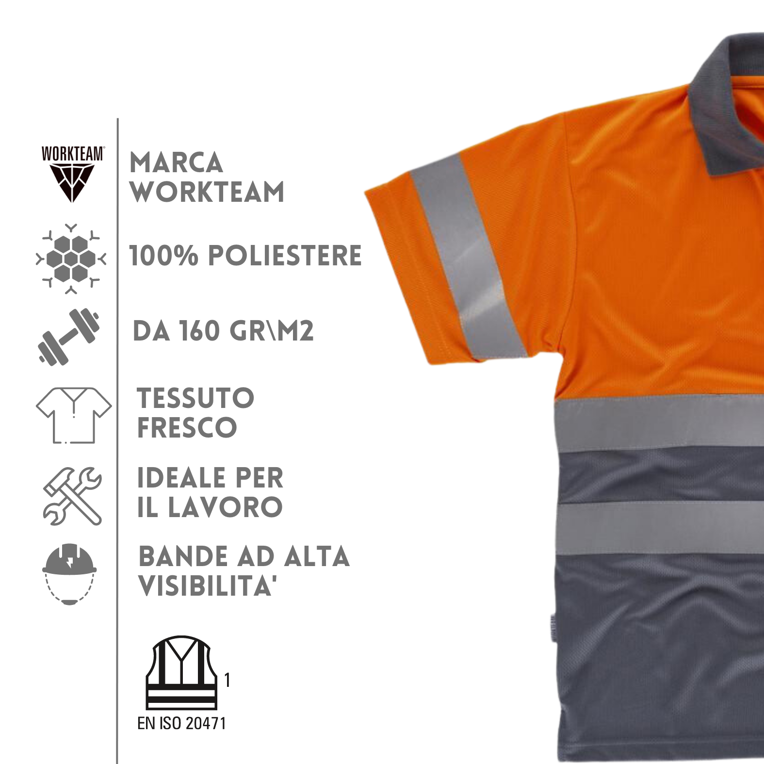 Polo personalizzate da lavoro con ricamo