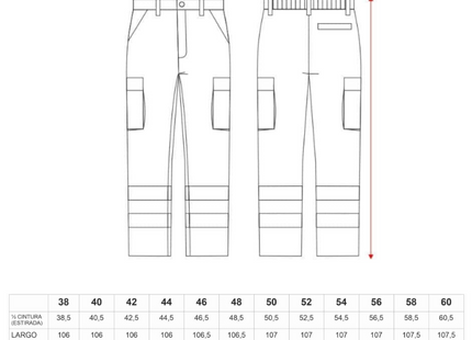 Pantaloni personalizzati alta visibilità