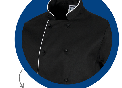 Giacca chef personalizzata con ricamo | Cod. B9206