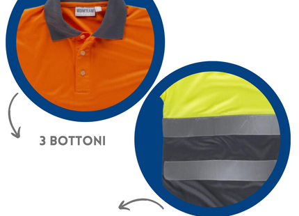 Polo personalizzate da lavoro con ricamo