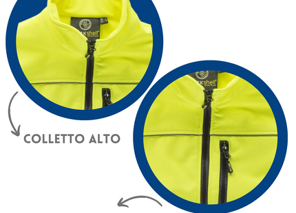 Gilet alta visibilità personalizzato