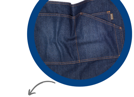 Grembiule jeans personalizzato