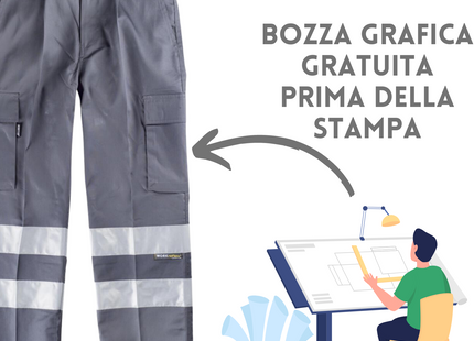 Pantaloni personalizzati alta visibilità