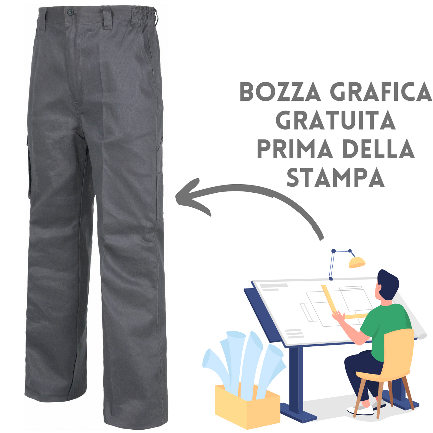 Pantaloni da lavoro personalizzati