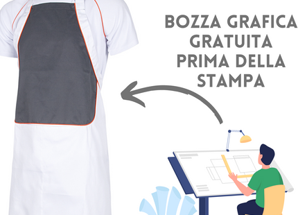 Grembiule personalizzato antimacchia